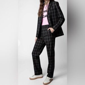 NWT Zadig & Voltaire Peter Car Zv Pant size 40 (98% virgin wool) $278 (US 10)